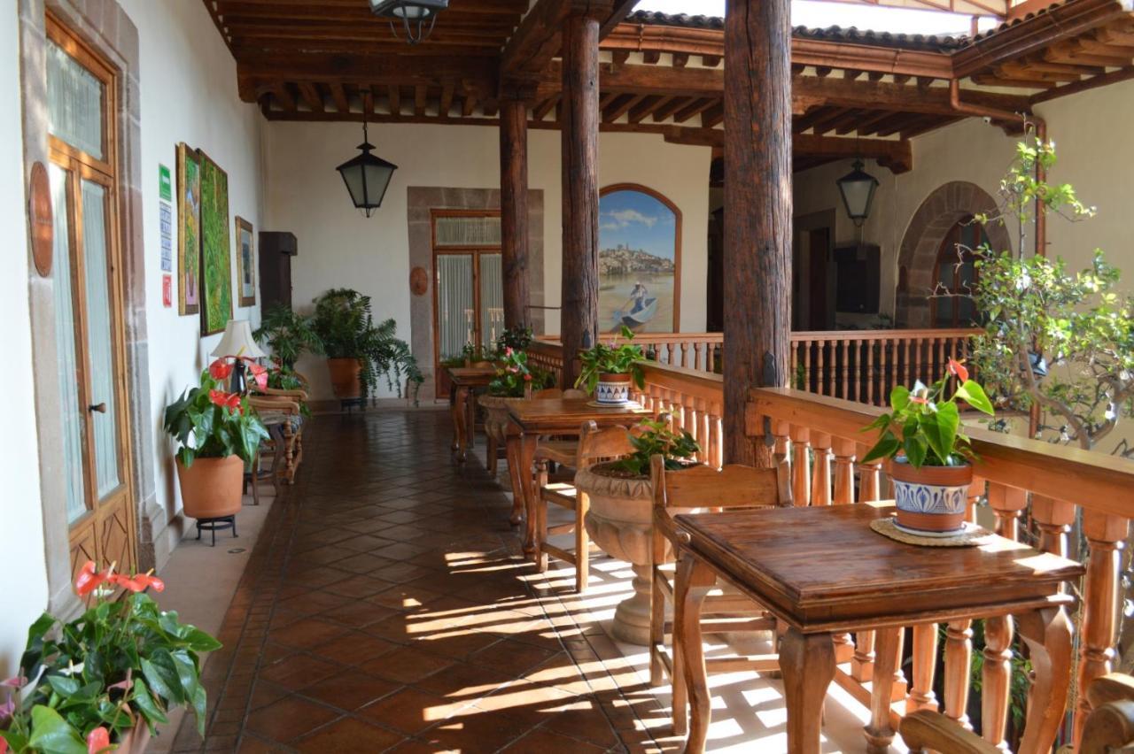 Hotel Casa Del Naranjo Пацкуаро Екстер'єр фото