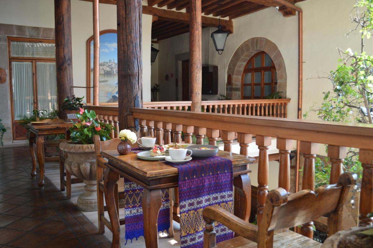 Hotel Casa Del Naranjo Пацкуаро Екстер'єр фото